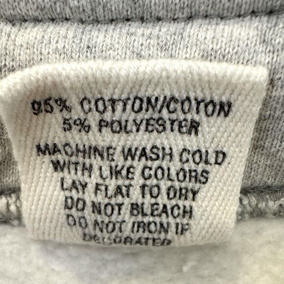 VTG 90s The Black Dog Sweatshirt Sz L Gray Martha's Vineyard USA Made Dog Logo - Picture 11 of 11